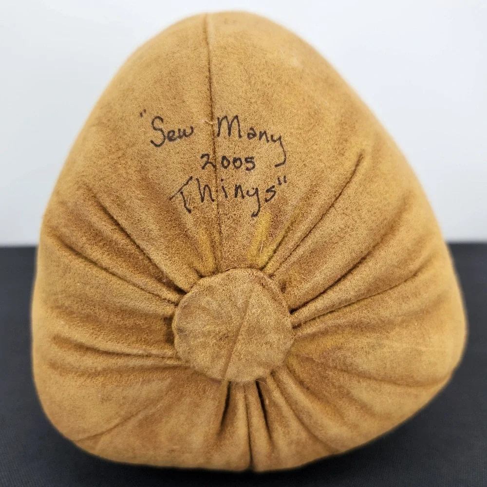 Primitive Fabric Folk Art Pumpkin Raven Fall Decor Thanksgiving Halloween - Picture 5 of 11